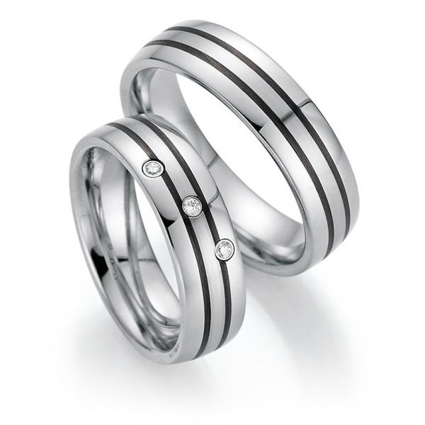 Trauringe Carbon von Bayer 60 05515 /060